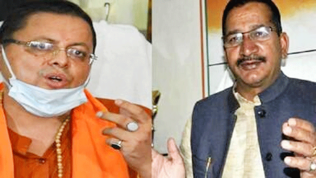 पेयजल और बिजली के बिलों की समस्या को लेकर विधायक उपाध्याय सीएम से मिले