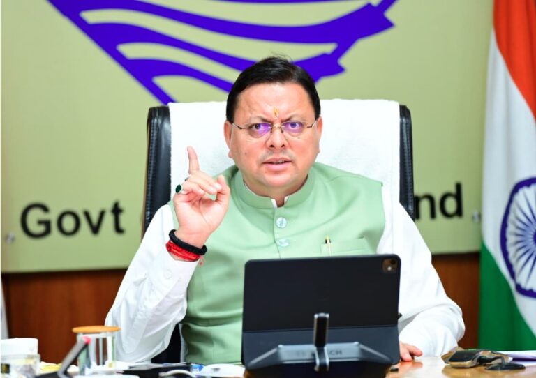 सीएम धामी ने उत्तराखंड राज्य स्थापना दिवस पर सभी प्रदेशवासियों को दी हार्दिक बधाई व शुभकामनाएं