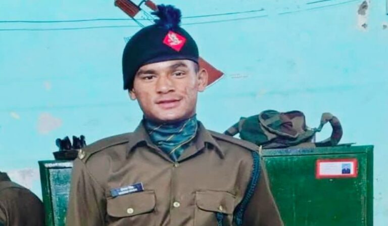 पुंछ में ड्यूटी के दौरान अग्निवीर दीपक सिंह शहीद, मुख्यमंत्री धामी ने जताया दुःख