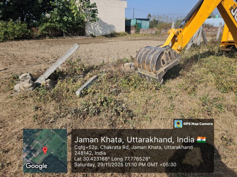 एमडीडीए की सख्त कार्रवाई- अवैध प्लाटिंग और निर्माण पर चला बुलडोज़र, 22 बिघा में ध्वस्तीकरण