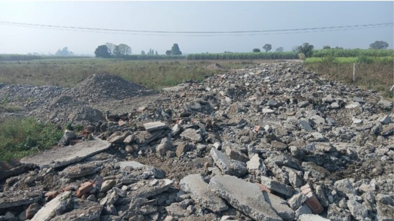 एमडीडीए का अवैध प्लॉटिंग पर बड़ा प्रहार, सेरगढ़ माजरी ग्रांट में 20 बीघा क्षेत्र ध्वस्त