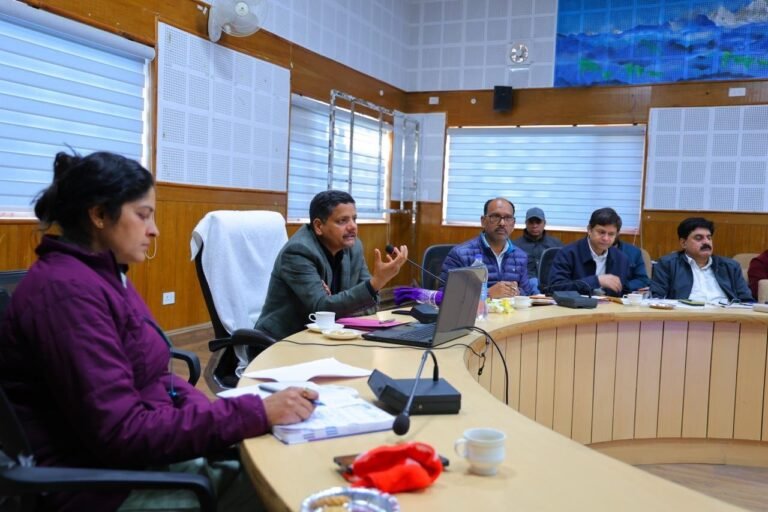 जिला योजना 2026-27 की कार्ययोजना हेतु बैठक संपन्न