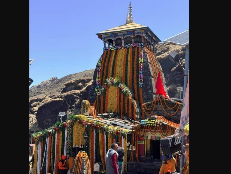 “हर-हर महादेव” के जयघोष के साथ खुले तुंगनाथ मंदिर के कपाट