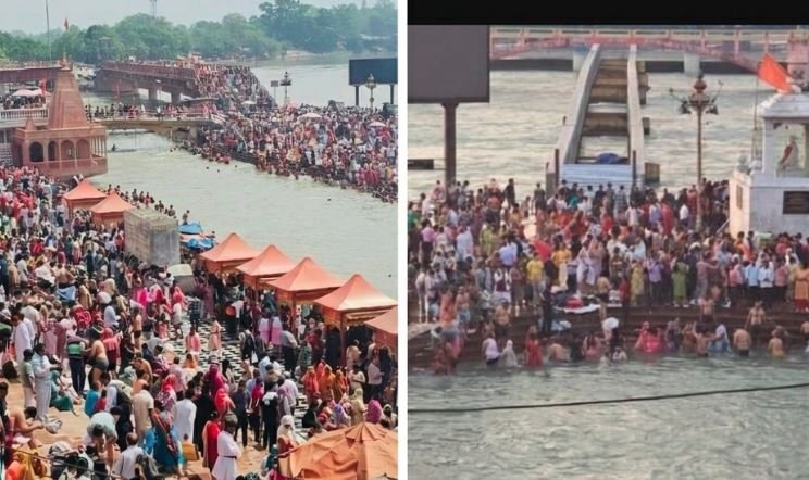 बुद्ध पूर्णिमा पर हरिद्वार में उमड़ा आस्था का सैलाब, “हर-हर गंगे” के जयघोष से गूंजे गंगा घाट