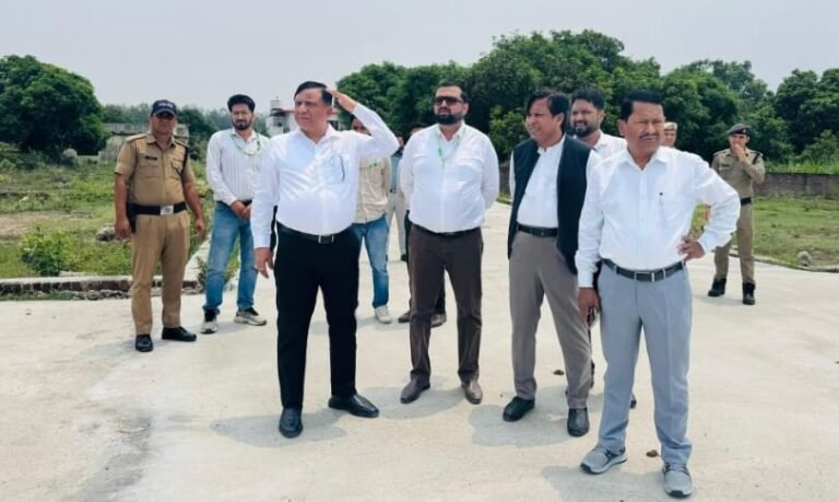 अवैध निर्माणकर्ताओं पर शिकंजा कसने मैदान में उतरे एमडीडीए उपाध्यक्ष बंशीधर तिवारी