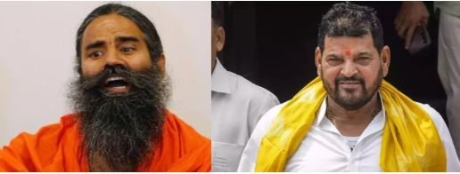 रामदेव और बृजभूषण के बीच विवाद खत्म, मुलाकात में दूर हुई गलतफहमी