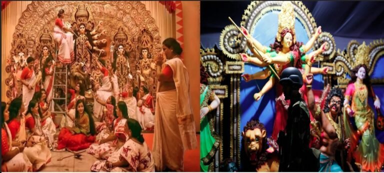 बांग्लादेश में कड़ी सुरक्षा के बीच दुर्गा पूजा, 33,851 पंडालों में हो रहे आयोजन